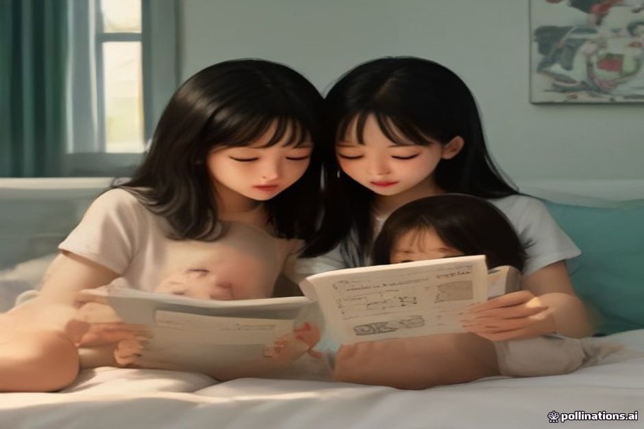 Children reading environmental storybook by Angela Unkrich