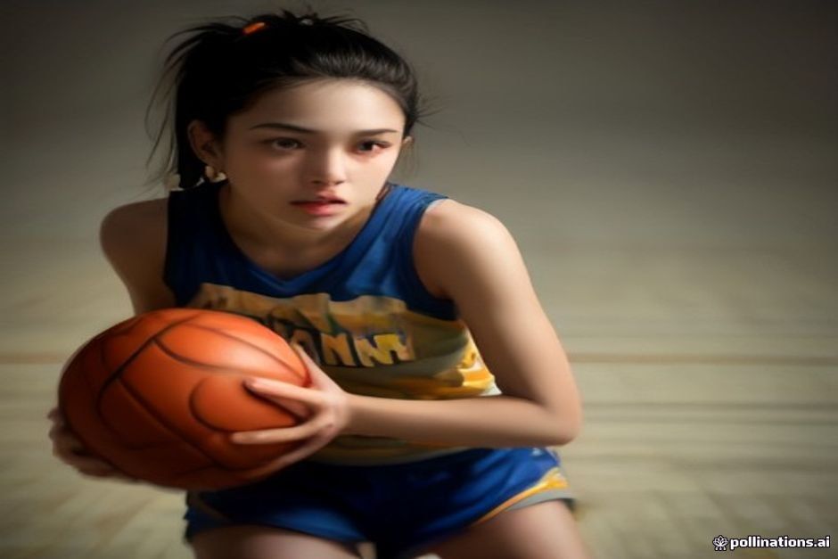 Jaden Newman practicing basketball drills on court