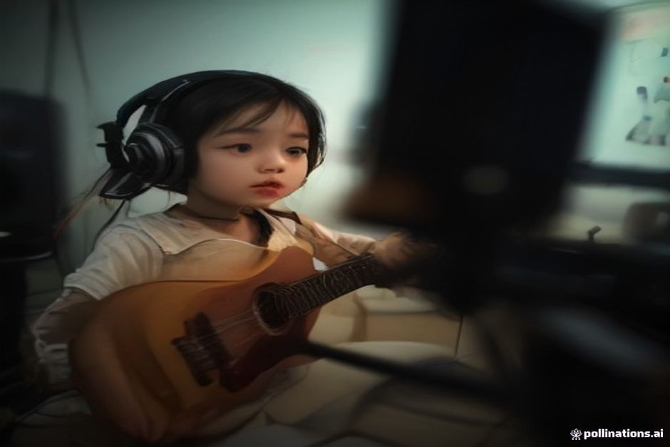 Rapper BabyFxce E recording vocals in studio