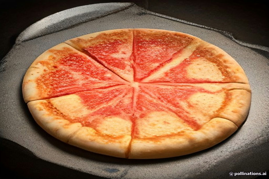 Fresh artisan pizza baked in Bertello oven