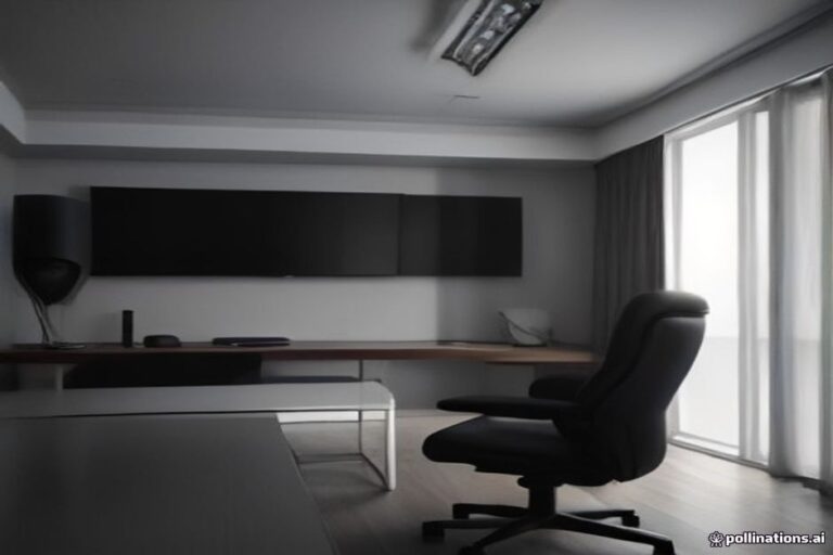 Peach McIntyre luxury video production studio desk