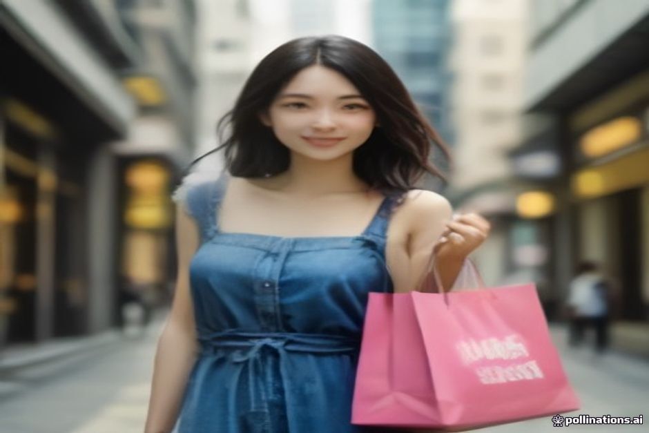 Peach McIntyre shopping lifestyle haul content creation